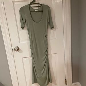 Sage green Rebecca Taylor dress size xs